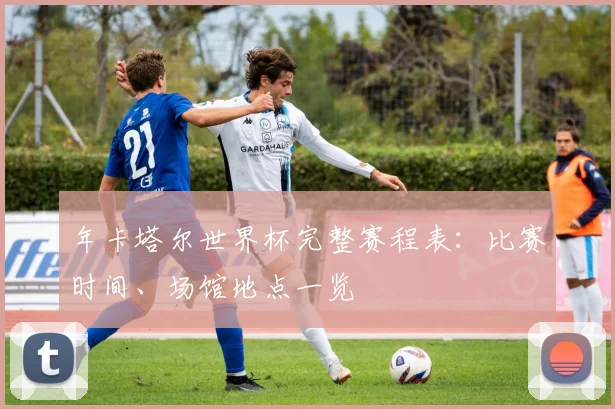 年卡塔尔世界杯完整赛程表：比赛时间、场馆地点一览